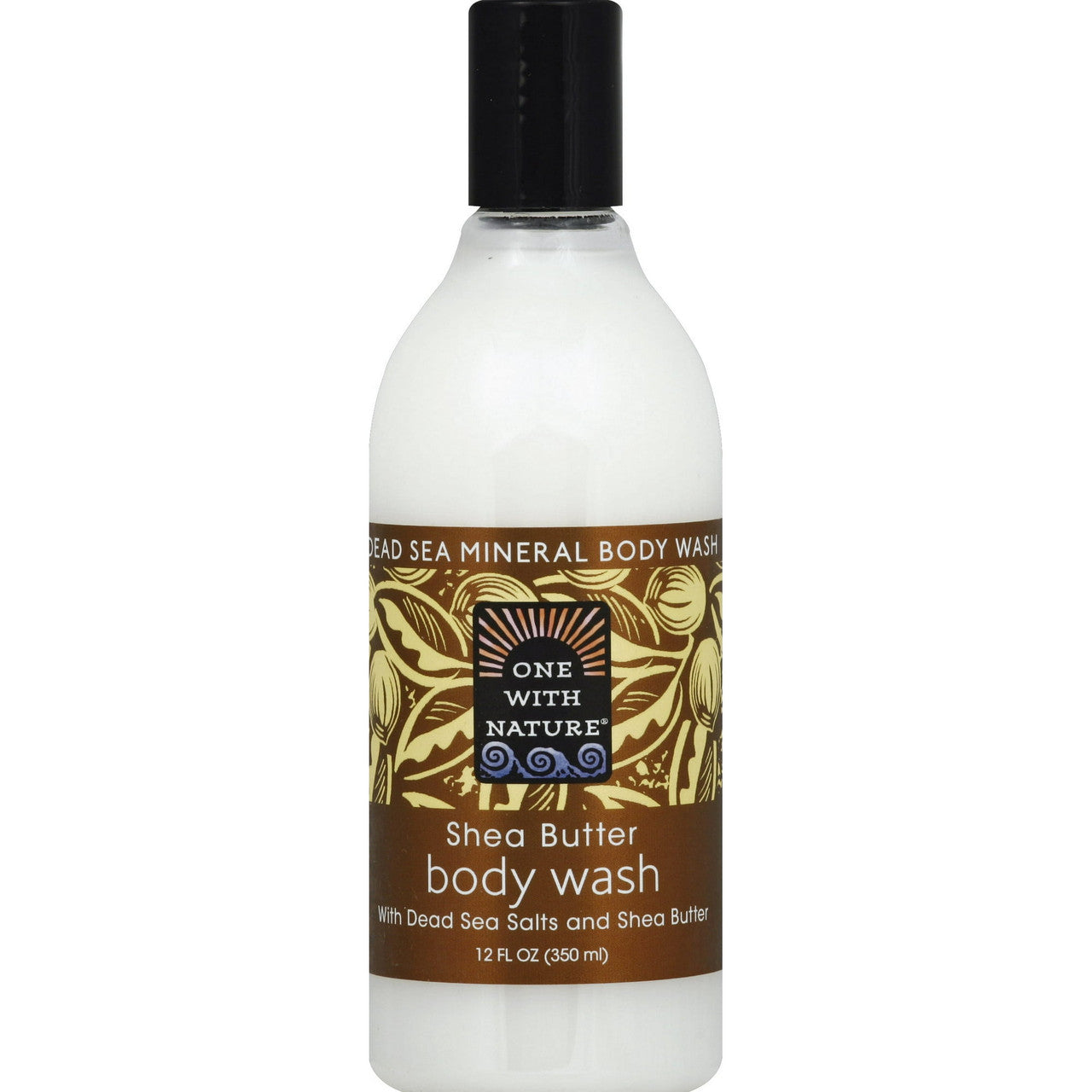 One With Nature Dead Sea Mineral Body Wash - 12 Oz